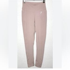 Gymshark Dreamy 2.0 Lrggings Color is Light Pink Size XS
